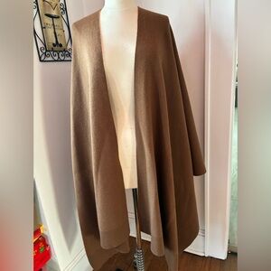 Theory Brown Women's Poncho